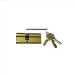 Lock Cylinder 80mm (30-50) Gold