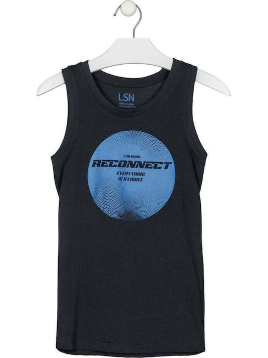 Losan Kids Top Sleeveless Navy Blue