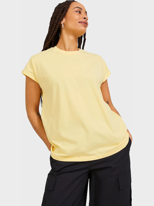 Jack & Jones Women's Oversized T-shirt Elfin Ye...
