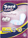 Sani Sensitive Lady Discreet Super No5 Γυναικείες Σερβιέτες Ακράτειας Αυξημένης Ροής 6 Σταγόνες 20τμχ