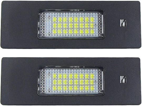 Kennzeichenbeleuchtungen LED 12V für Alfa Romeo Alfa 147 / Alfa 156 / Alfa 159 / Alfa 166 / Brera 2Stück