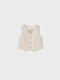 Mayoral Boys Vest with Buttons Beige