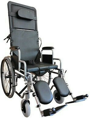 Promoting Medical PW020418 με Ανακλινόμενη Πλάτη & Δοχείο WC 44cm
