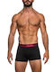 Herren Boxershorts Black / Bordeaux 1Packung