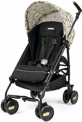 Peg Perego Pliko Mini Cărucior cu umbrelă Potrivit pentru Nou-născut Aur grafic 5.9kg