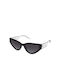 Guess Women's Sunglasses with Black Plastic Frame and Black Gradient Lens GU7819 01B