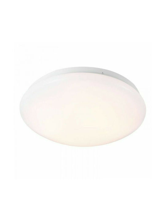 Nordlux Mani Μοντέρνα Μεταλλική Πλαφονιέρα Οροφής με Ενσωματωμένο LED σε Λευκό χρώμα 32.5cm
