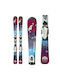 Nordica Little Belle FDT Children's Ski Boots in Purple Color
