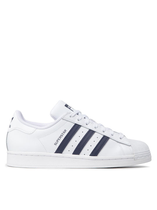 Adidas Superstar Γυναικεία Sneakers Cloud White / Shadow Navy