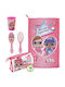 Cerda Kids Hair Brush Set Lol Surprise Pink