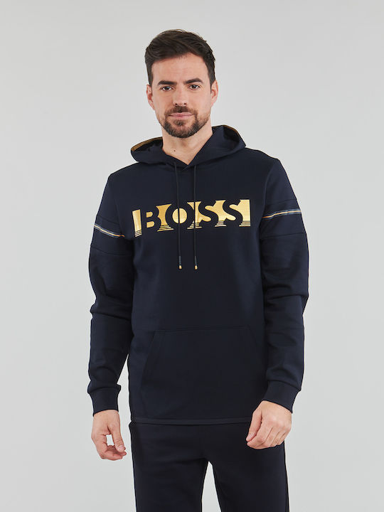 Hugo boss gold hoodie sale