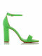 Suede Sandals Green