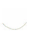 Excite-Fashion Halskette Rosenkranz aus Vergoldet Stahl