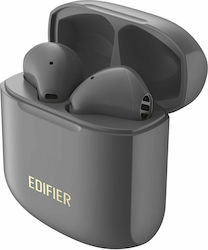 Edifier TWS200 Plus Earbud Bluetooth Handsfree Ακουστικά με Θήκη Φόρτισης Dark Grey