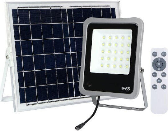 Optonica Rezistent la apă Solar Proiector LED 15W Alb Rece 6000K cu Telecomandă IP65