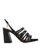 Schwarze Damen Sandalen