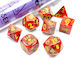Chessex Call of Cthulhu Dice Underworld/Yellow 7-Dice Set