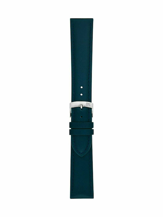 Morellato Grafic Δερμάτινο Λουράκι Μπλε 18mm