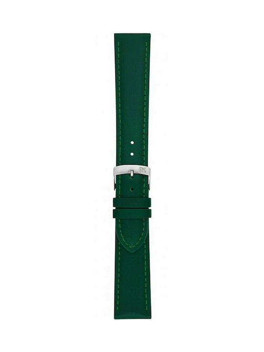 Morellato Grafic Δερμάτινο Λουράκι Πράσινο 20mm