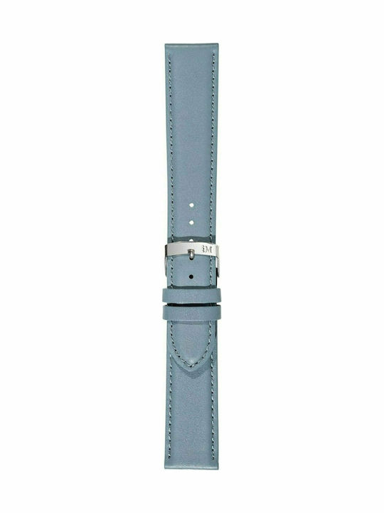 Morellato Grafic Δερμάτινο Λουράκι Γκρι 18mm