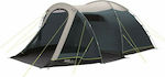 Outwell Cloud 5 Plus Σκηνή Camping Τούνελ Γκρι με Διπλό Πανί 4 Εποχών για 5 Άτομα 450x320x190εκ.