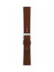 Morellato Grafic Leather Strap Brown 22mm