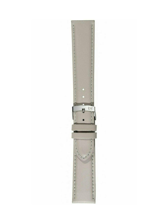 Morellato Grafic Leather Strap Gray 20mm