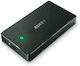 Aukey PB-N36 Power Bank 20000mAh с 2 USB-A порта Черен