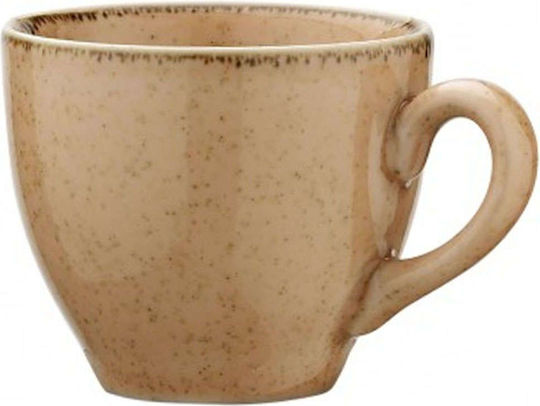 Max Home Lima Set Tassen Kaffee aus Porzellan Cinammon 90ml 6Stück