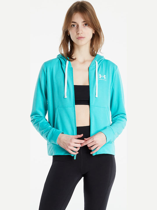 Under Armour Rival Terry Damen Sweatshirt Kapuz...