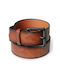 Funky Buddha Men's Artificial Leather Belt Brown