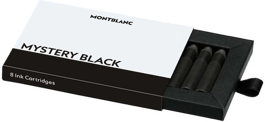 MontBlanc Mystery Резервно мастило за писалка в Черен цвят 8бр