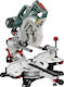 Metabo KGSV 72 Xact Crosscut SAW Фугопила Ток с Мощност 1800W, Диаметър на Диска за Рязане 216мм & Скорост на Рязане 6300обороти в минута
