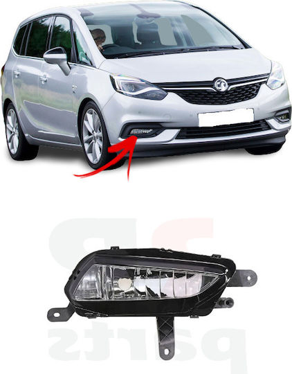 Τετράγωνος Προβολέας Ομίχλης Αυτοκινήτου Opel Astra 1τμχ