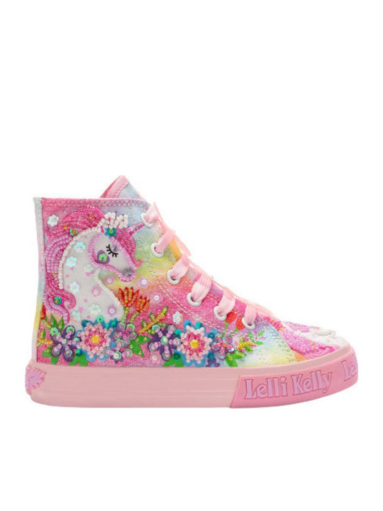 Unicorn Παιδικά Sneakers High Ροζ