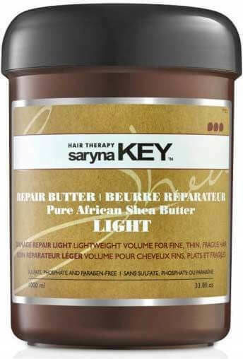 Saryna Key Repair Pure Africa Shea Butter Light Μάσκα Μαλλιών για Επανόρθωση με Κερατίνη 1000ml