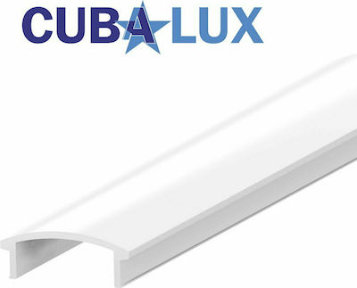 Cubalux Capac pentru Accesorii Benzi LED Montaj Îngropat 13-0624