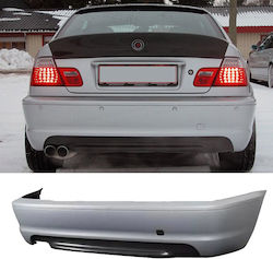 goodGo Заден Бампер за Автомобил Съвместим с BMW E46 / Серия 3 1999-2005 Купе / Кабриолет M-Tech