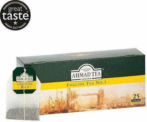 Ahmad Tea Μαύρο Τσάι English Tea No1 25 Φακελάκια 50gr