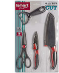 Lamart Cooking Utensil Set Black 4pcs