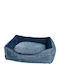 Croci Glam Sofa Hundebett Blau 70x60cm.