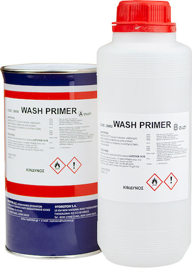 Hydroton Wash Primer Primer Potrivit pentru Aluminiu 2lt