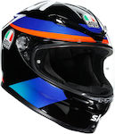 AGV K6 Full Face Helmet with Pinlock ECE 22.05 ...