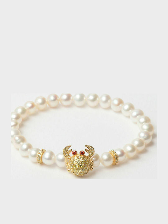 Lancaster Italia Women's Bracelet made of Silver with Pearls