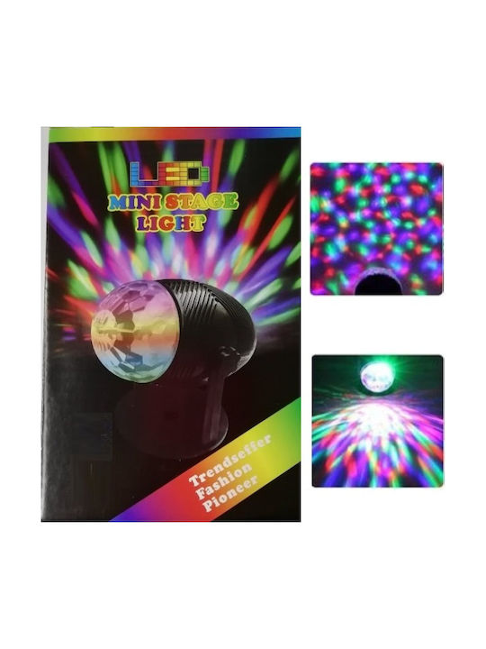 LED 18180 Dekorative Lampe mit RGB-Beleuchtung Party Licht LED Schwarz