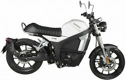 Horwin CR6 Ηλεκτρικό Μηχανάκι Ισχύος 6200W με Τελική Ταχύτητα 95km/h Αυτονομίας 130km Λευκό