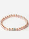 Lancaster Italia Women's Bracelet made of Silver Gold Plated with Zircon