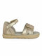 Mayoral Weiche Sohlenschuhe für Babys Gold Sandalen