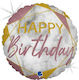 Luftballon Folie Rund Mehrfarbig 46cm