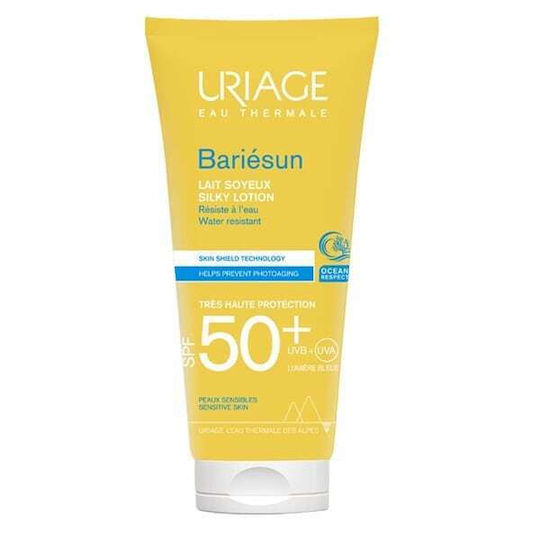 Uriage Bariesun Silky Lotion Αδιάβροχη Αντηλιακή Λοσιόν Προσώπου SPF50 100ml